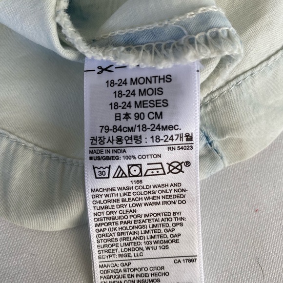 BABY GAP DRESS OMBRÉ - Picture 9 of 9